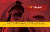 How To Add Creativity In Problem Solving