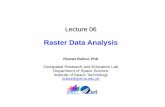 Raster Data Analysis - GREL@IST