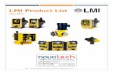 PRODUCT LIST METERING PUMPS CONTROLLERS ACCESSORIES