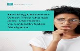 UserGems vs LinkedIn Sales Navigator eBook