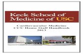 Cardiovascular Medicine CCU House Staff Handbook 2013