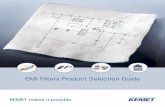 EMI Filters Product Selection Guide - KEMET
