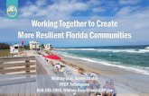 Working Together to Create More Resilient Florida Communities