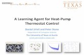A Learning Agent for Heat-Pump Thermostat Control