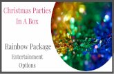 Christmas Parties - Evolve Events
