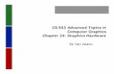 CS 563 Advanced Topics in Computer Graphics Chapter 15 ...