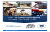 Cecil County Health Department Strategic Plan FY 2021-2025