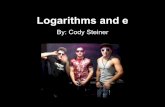 Logarithms and e - Weebly