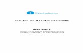 ELECTRIC BICYCLE FOR BIKE-SHARE