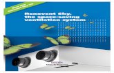 Renovent Sky, the space-saving ventilation system