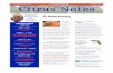 CITRUS NOTES VOL. 17-05 UF/IFAS EXTENSION Citrus Notes