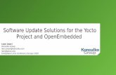Software Update Solutions for the Yocto Project and ...