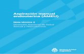 Aspiración manual endouterina (AMEU)