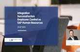 Integration SuccessFactors Employee Central zu SAP Human ...