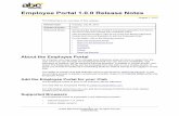 Employee Portal 1.0.0 Release Notes - ABC Financial