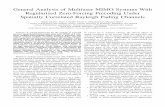 General Analysis of Multiuser MIMO Systems With ...