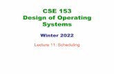 CSE 153 Design of Operating Systems