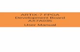 ARTIX-7FPGA DevelopmentBoard AX7A035 UserManual