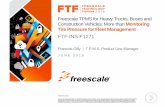 Freescale TPMS for Heavy Trucks, Buses and Construction ...
