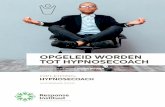 OPGELEID WORDEN TOT HYPNOSECOACH - Response Instituut