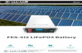 FES-512 LiFePO4 Battery