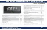 MCS400 WiFi/WLAN THERMOSTAT - bodenheizung-24.de