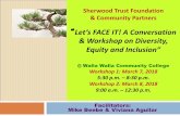 Let’s FACE IT! A Conversation & Workshop on Diversity ...