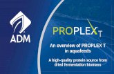 An overview of PROPLEX T in aquafeeds