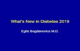 What’s New in Diabetes 2019