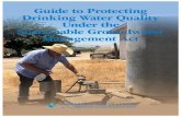 Guide to Protecting Drinking Water Quality Under the ...