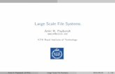 Large Scale File Systems - Amir H. Payberah