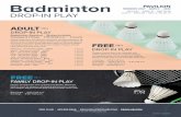 Badminton - PRO Club