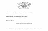 Sale of Goods Act 1896 - Home - Queensland Legislation
