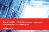 2016 Product Line Card SanDisk Commercial Flash Storage ...