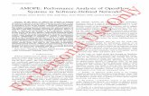 IEEE SYSTEMS JOURNAL 1 AMOPE: Performance Analysis of ...