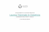 DIPARTIMENTO DI SCIENZE MEDICHE Laurea Triennale in Ostetricia