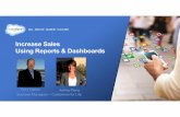 Increase Sales Using Reports & Dashboards