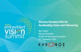 Khronos Standard APIs for Accelerating Vision and Inferencing