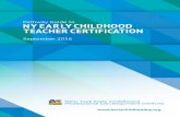 Pathway Guide to NYE ARCHILDHOODY L TEACHER CERTIFICATION