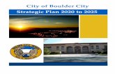 City of Boulder City Strategic Plan 2020 to 2025
