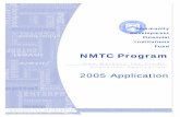2005 NMTC Program Application - novoco.com