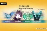 Workshop 7d: Assembly Meshing 16.0 Release