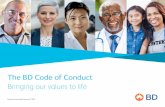 The BD Code of Conduct Bringing our values to life
