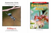 Awesome Ants LEVELED BOOK • N A Reading A–Z Level N ...