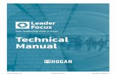Your leadership style in focus Technical Manual