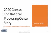 2020 Census: The National Processing Center Story