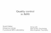 Quality contro l in fMR