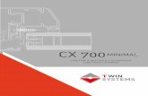 CX 700 MINIMAL - Italbacolor
