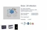Snow 24 reflectors - ePressi