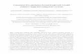 A parameter-free population-dynamical approach to health ...
